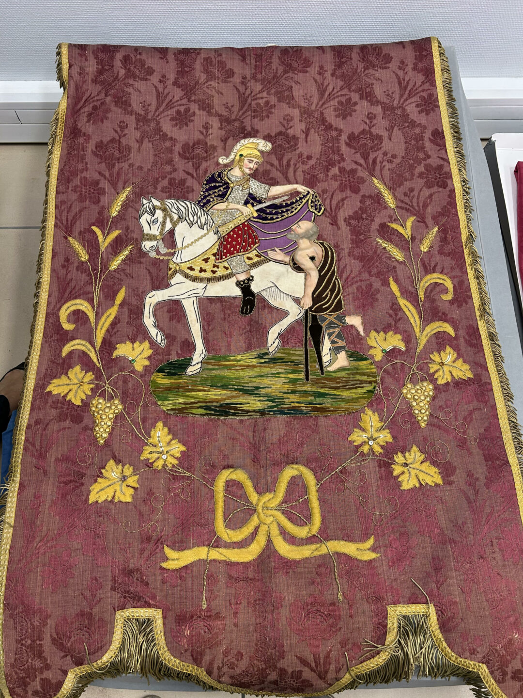 Broderie Saint Martin au Val